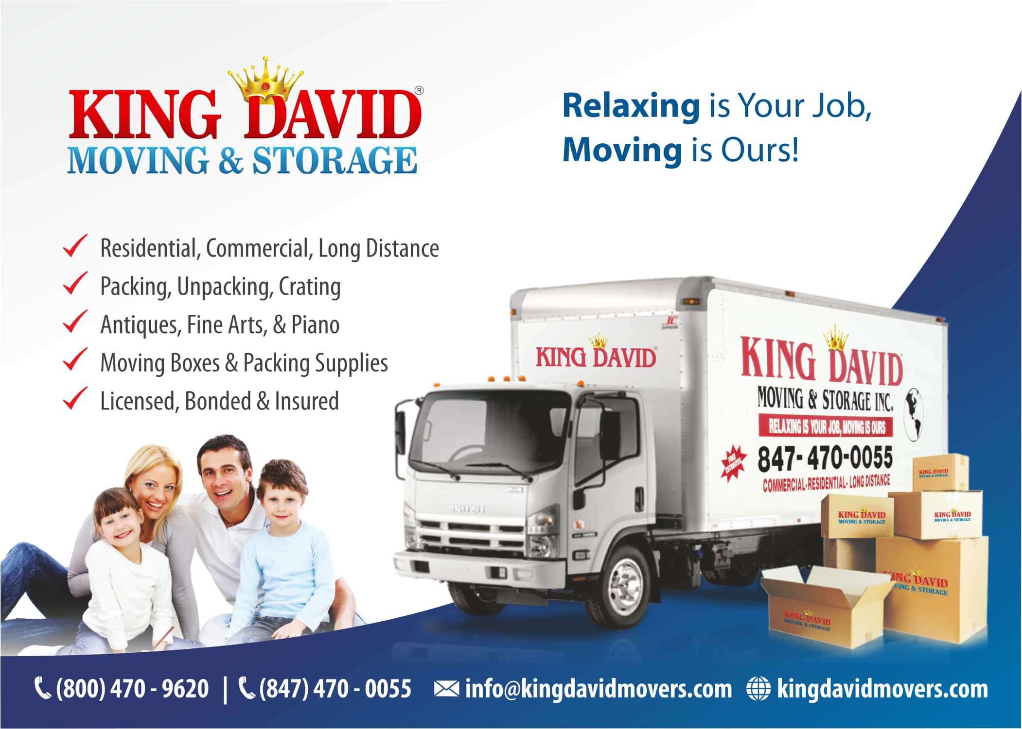 professional moving company in Chicago, that provides residential and commercial moving services